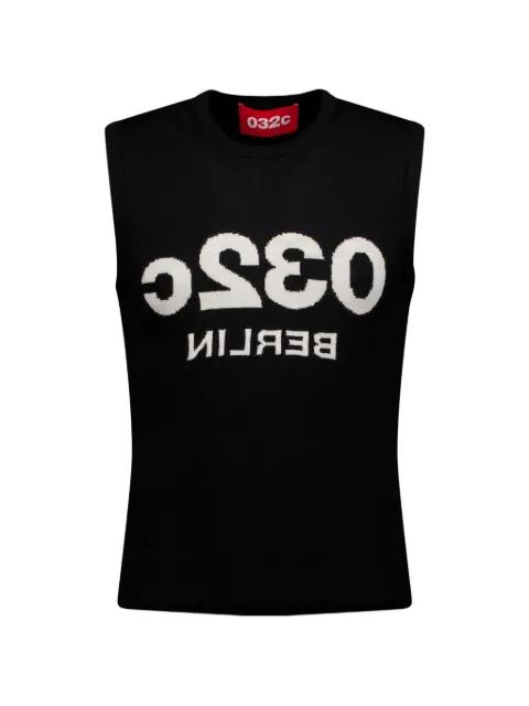 Hollywood to Berlin Selfie tank top by 032C