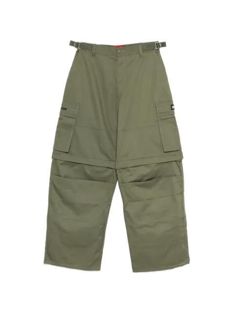 buckle-detail cargo pants by 032C