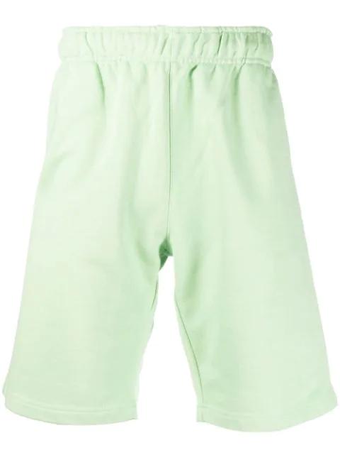 elasticated track shorts by 032C