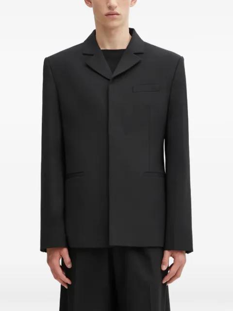 flap-pocket blazer by 032C