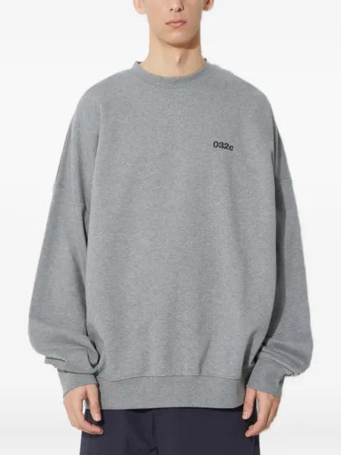 logo-print long-sleeves sweatshirt by 032C