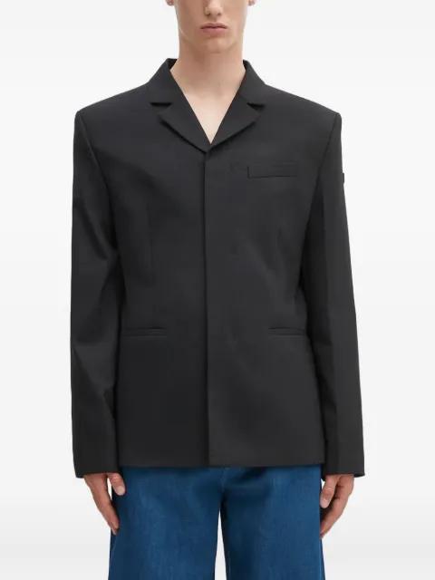 single-breasted suit jacket by 032C