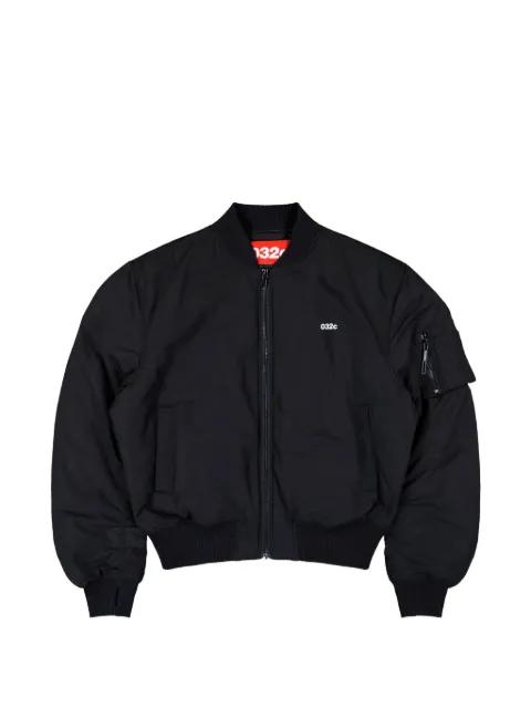 zip-up bomber jacket by 032C