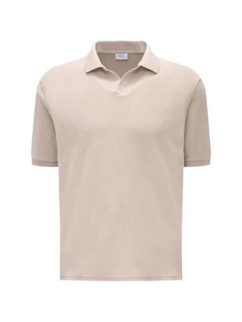 Terry Johnny V-neck T-shirt by 04651 / A TRIP IN A BAG