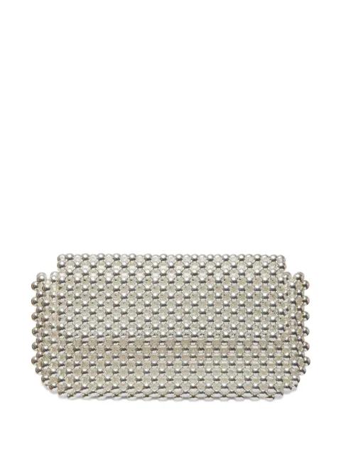 Clover beaded clutch bag by 0711