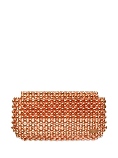 Clover beaded clutch bag by 0711