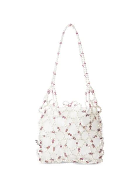 Jasmine faux-pearl shoulder bag by 0711