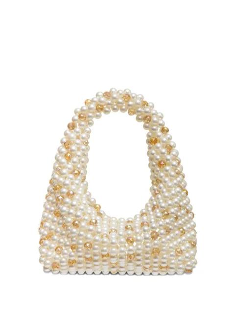 medium Jodie beaded clutch bag by 0711