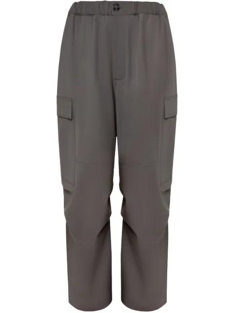 straight-leg cargo trousers by 0711
