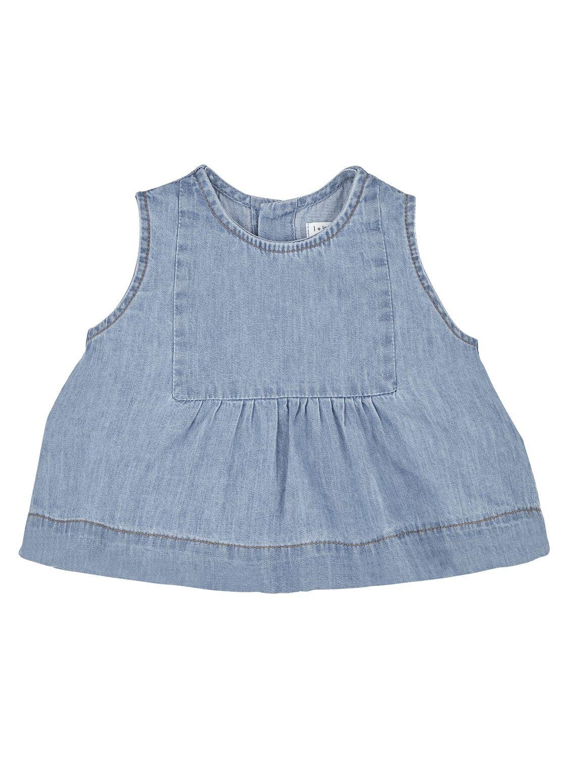 Cotton Chambray Top by 1 + IN THE FAMILY