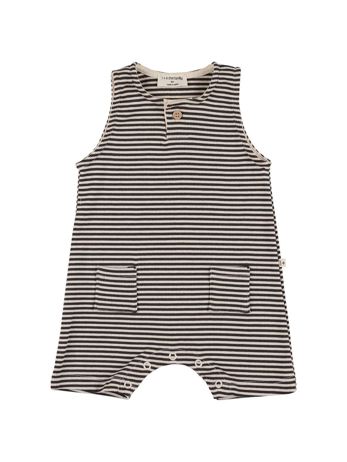 Cotton Jersey Romper by 1 + IN THE FAMILY