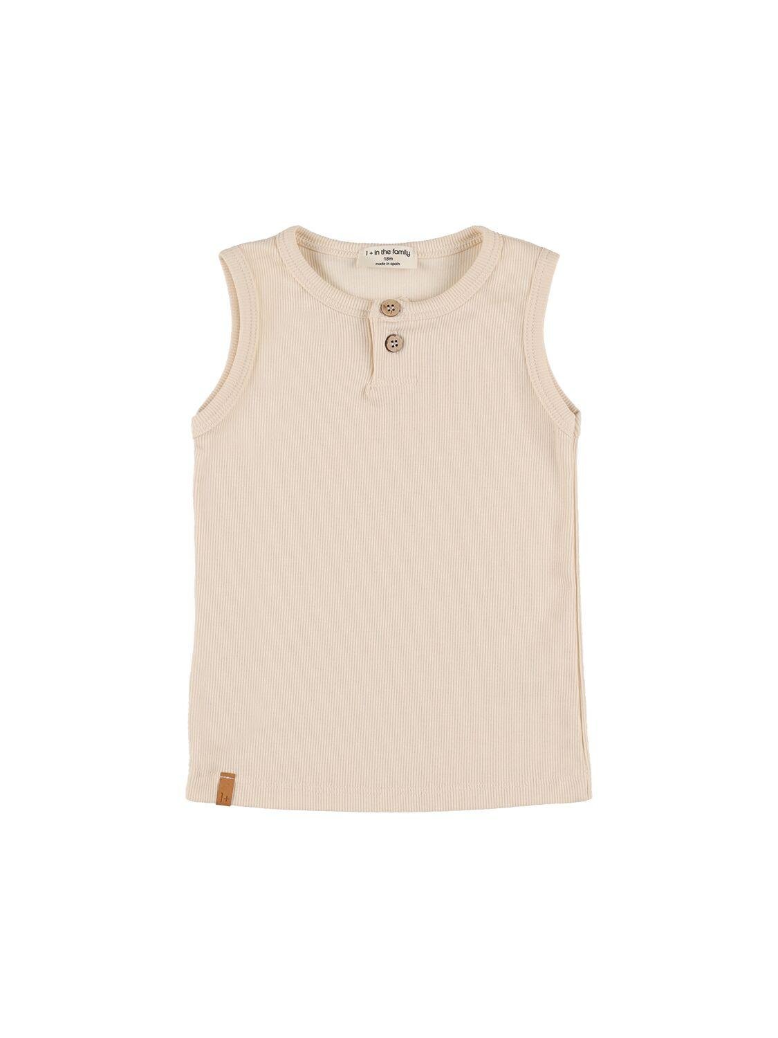 Cotton Jersey Tank Top by 1 + IN THE FAMILY