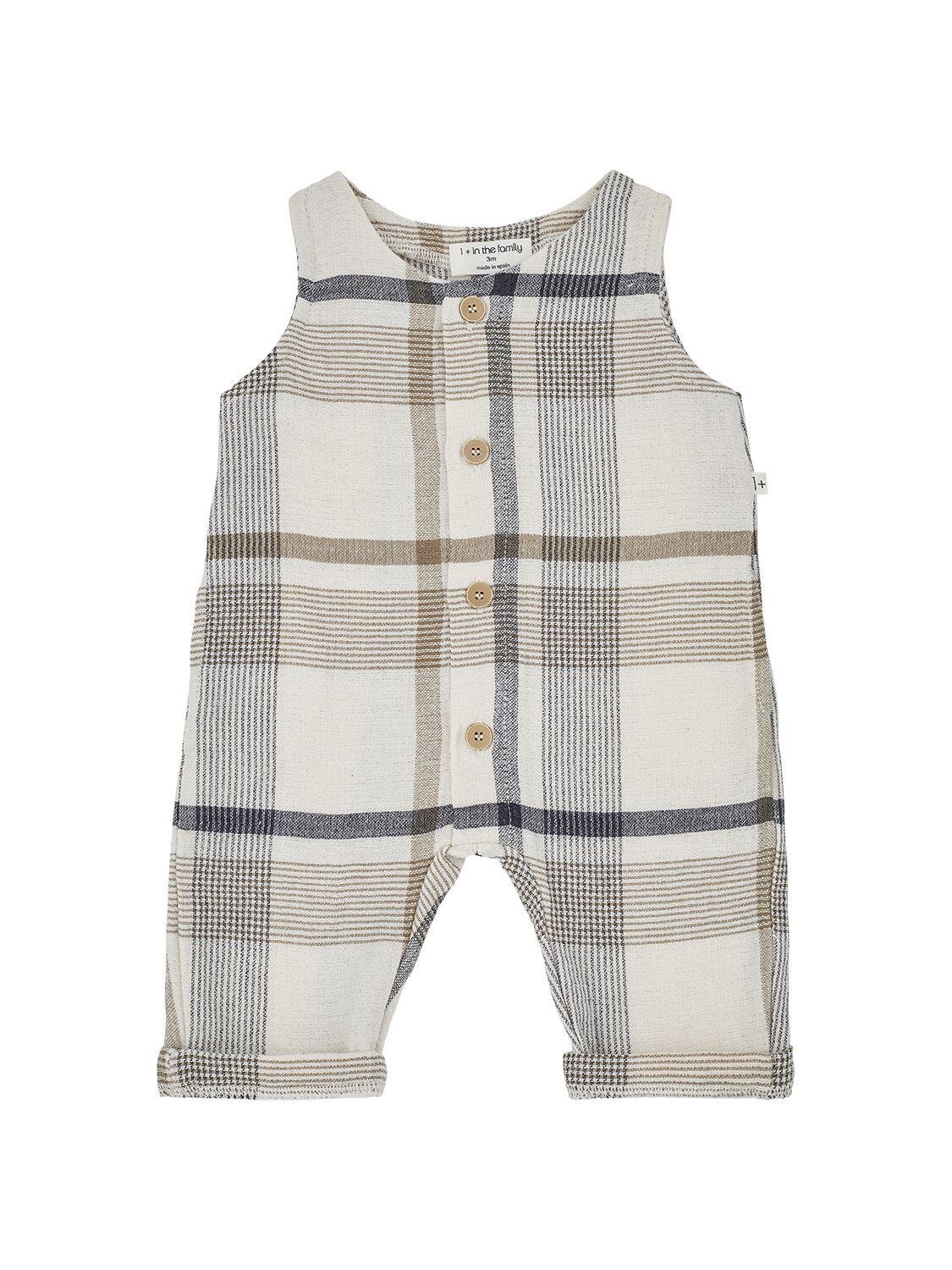 Cotton Madras Overalls by 1 + IN THE FAMILY
