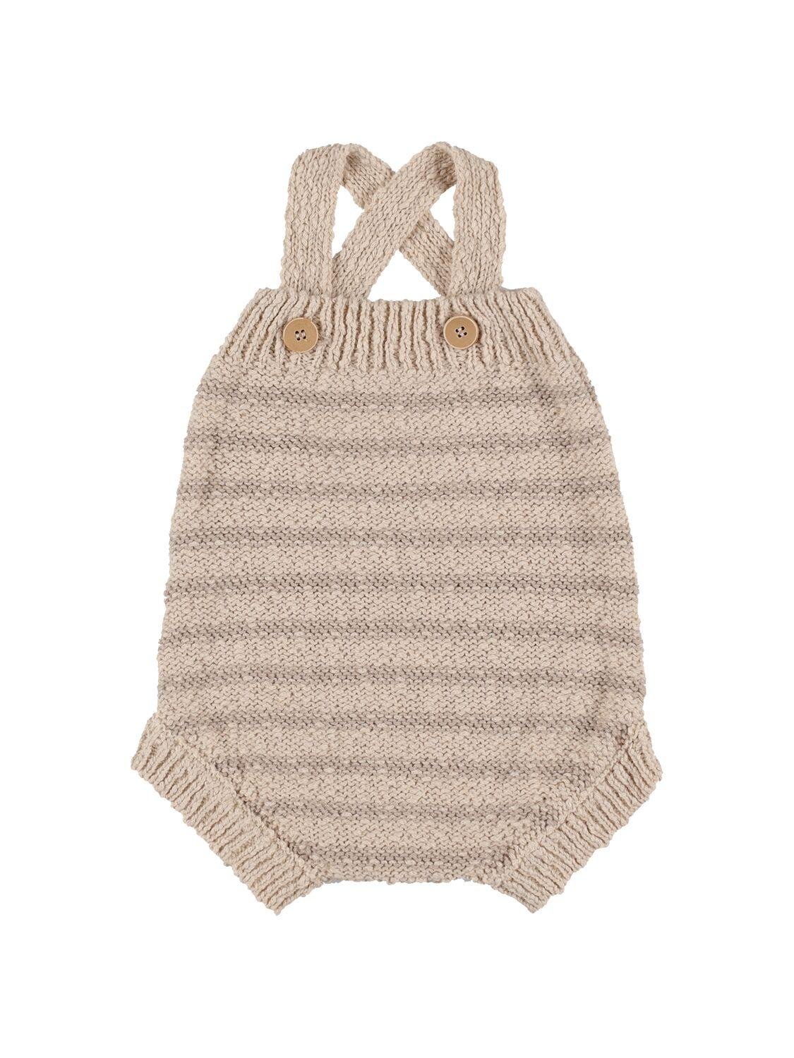 Cotton & Linen Knit Romper by 1 + IN THE FAMILY