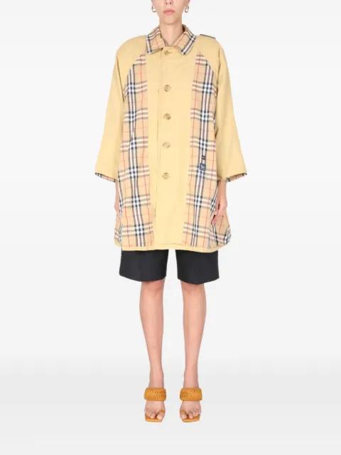 check pattern coat by 1/OFF PARIS