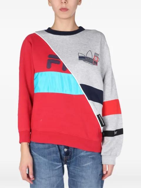 colourblock logo sweatshirt by 1/OFF PARIS
