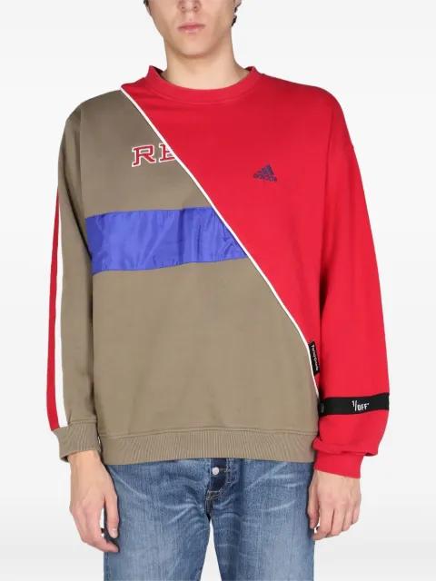 colourblock logo sweatshirt by 1/OFF PARIS
