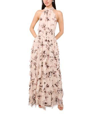Flounce Cascading Maxi Dress by 1.STATE