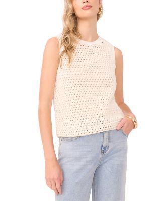Openwork Crewneck Tank by 1.STATE