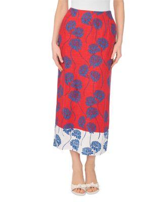 Printed Column Skirt by 1.STATE