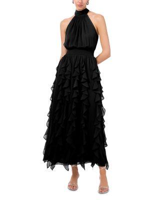 Sleeveless Cascading Ruffle Maxi Dress by 1.STATE