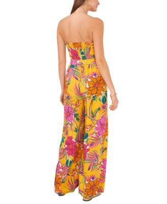 Women's Printed Cover-Up Jumpsuit by 1.STATE