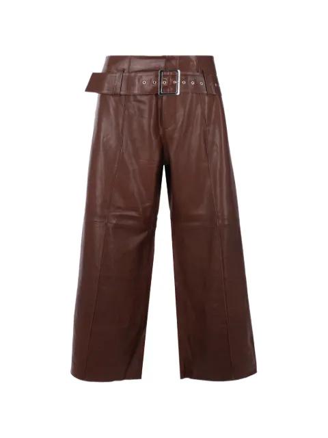 belted wide-leg trousers by 10 CORSO COMO