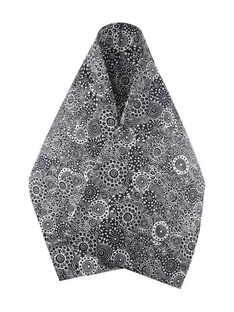 circle-pattern scarf by 10 CORSO COMO