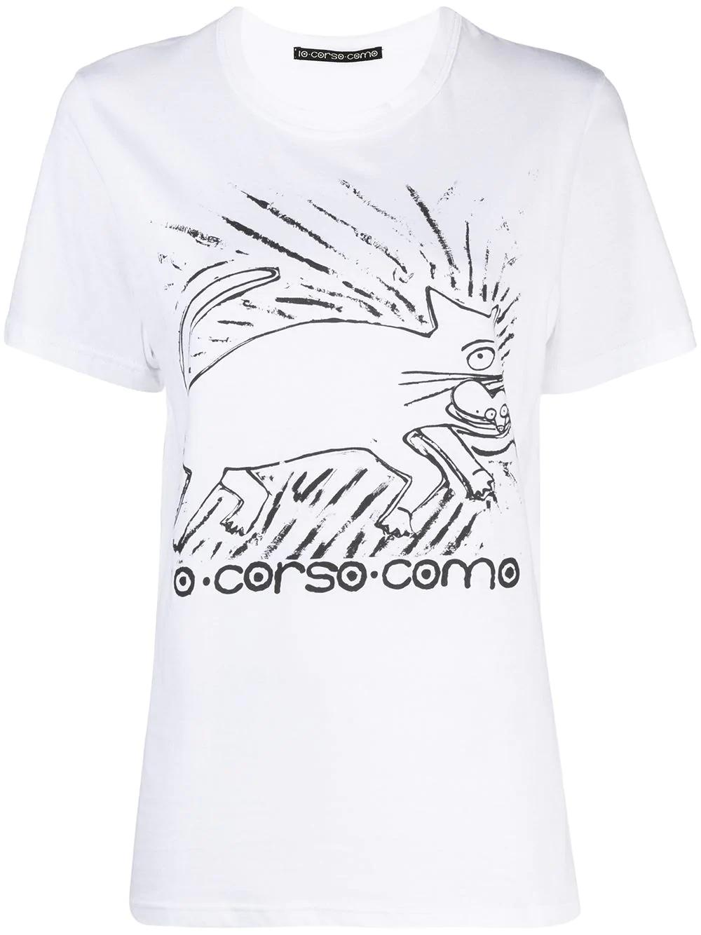 graphic-print T-shirt by 10 CORSO COMO