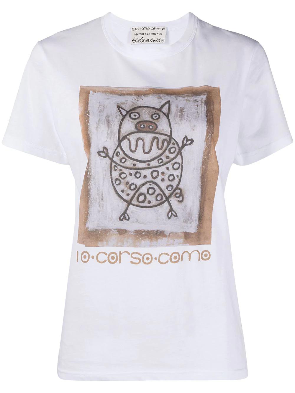 graphic-print T-shirt by 10 CORSO COMO