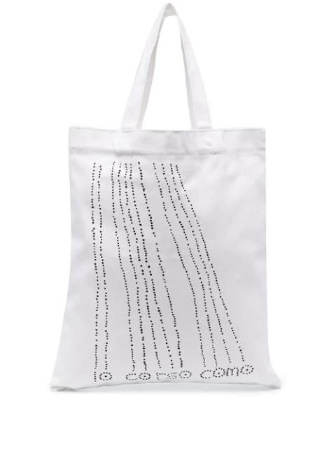 graphic-print tote bag by 10 CORSO COMO