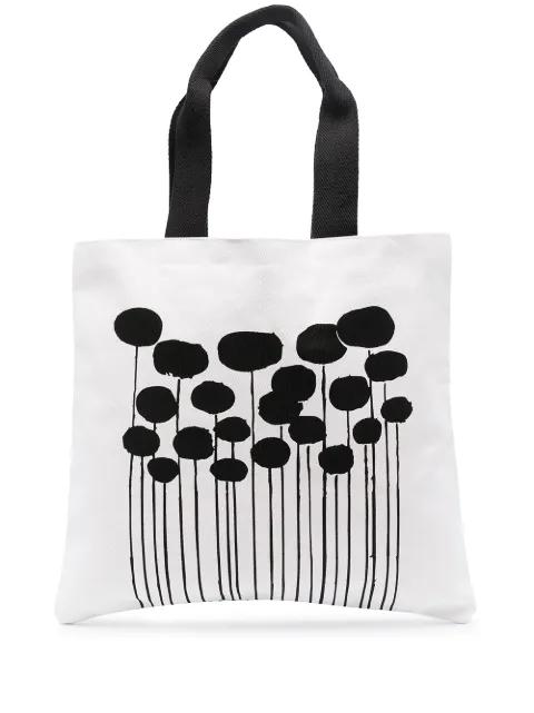 graphic print tote bag by 10 CORSO COMO
