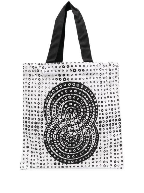logo graphic print tote bag by 10 CORSO COMO