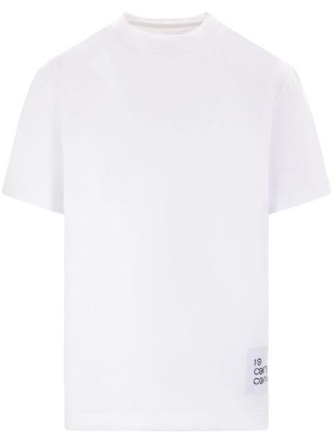 logo-patch cotton T-shirt by 10 CORSO COMO