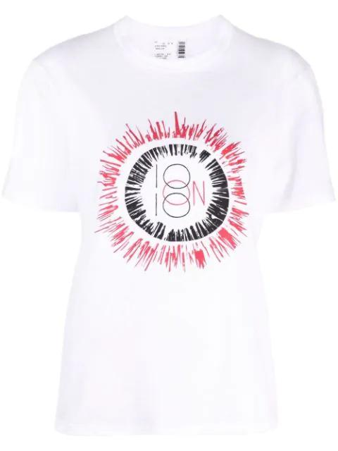 sun logo print T-shirt by 10 CORSO COMO