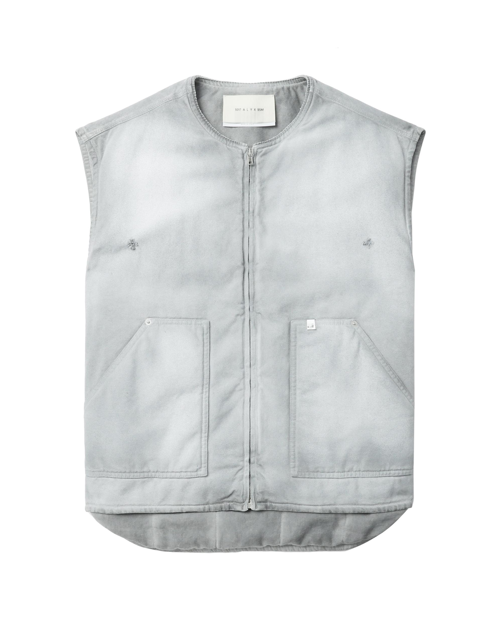 Bleached denim vest by 1017 ALYX 9SM