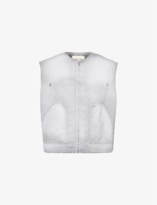 Faded-wash boxy-fit cotton-canvas vest by 1017 ALYX 9SM