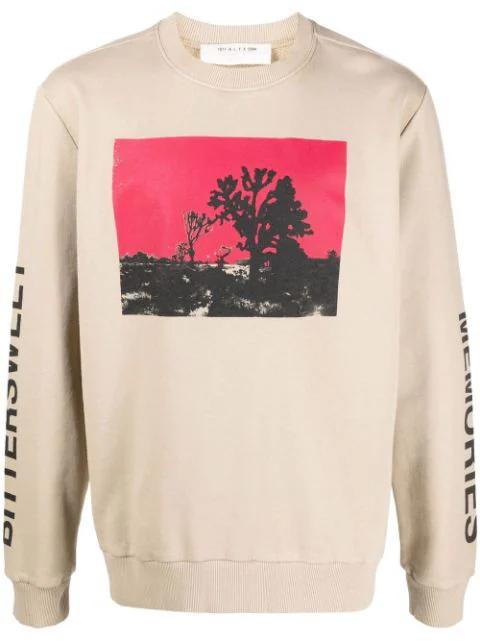 Joshua graphic-print sweatshirt by 1017 ALYX 9SM