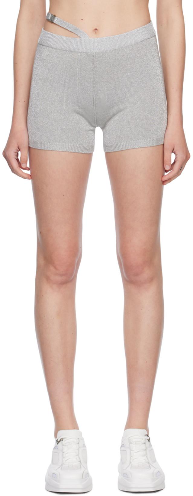 Silver Buckle Shorts by 1017 ALYX 9SM