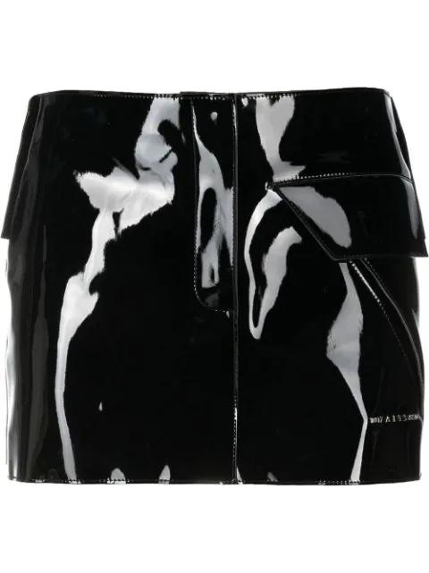 embossed-logo mini skirt by 1017 ALYX 9SM