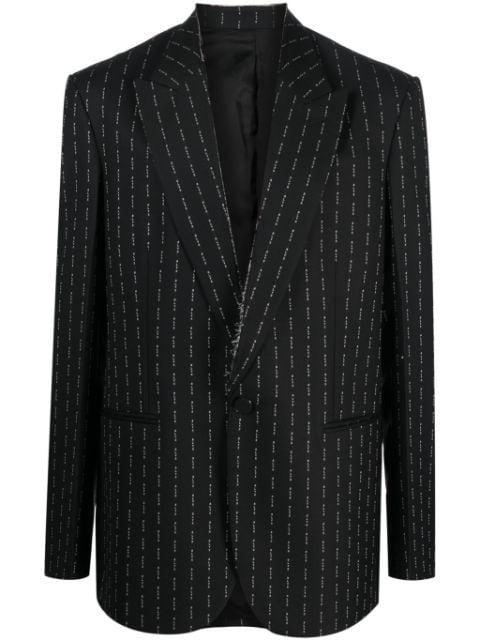 embroidered wool-cashmere blazer by 1017 ALYX 9SM