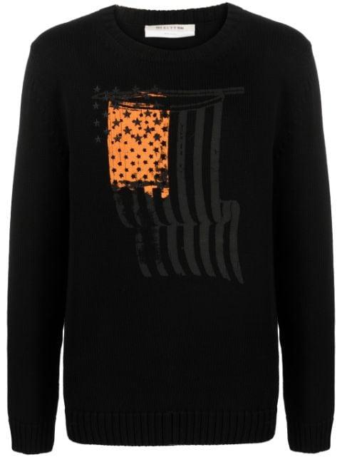 graphic-print jumper by 1017 ALYX 9SM