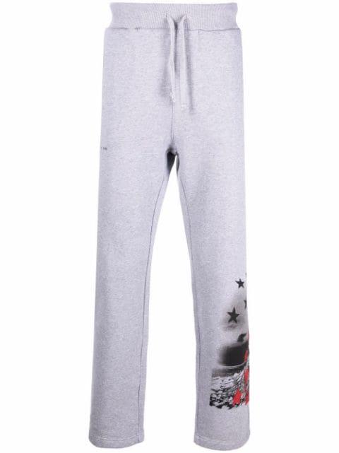 graphic-print track pants by 1017 ALYX 9SM