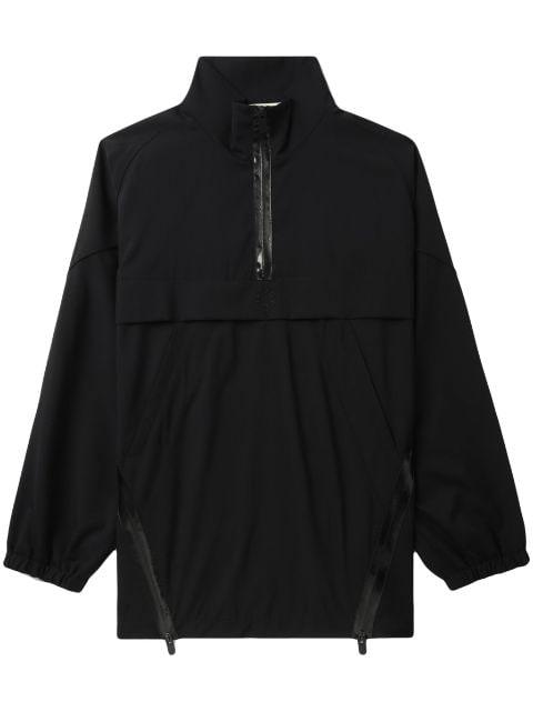high-neck zip-detail jacket by 1017 ALYX 9SM