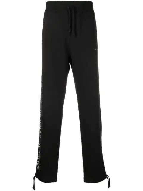 logo-print cotton track pants by 1017 ALYX 9SM
