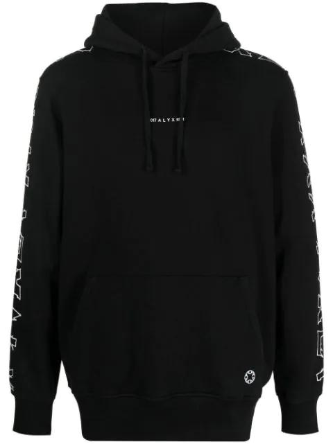logo-print hoodie by 1017 ALYX 9SM