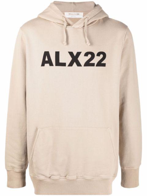 logo-print hoodie by 1017 ALYX 9SM