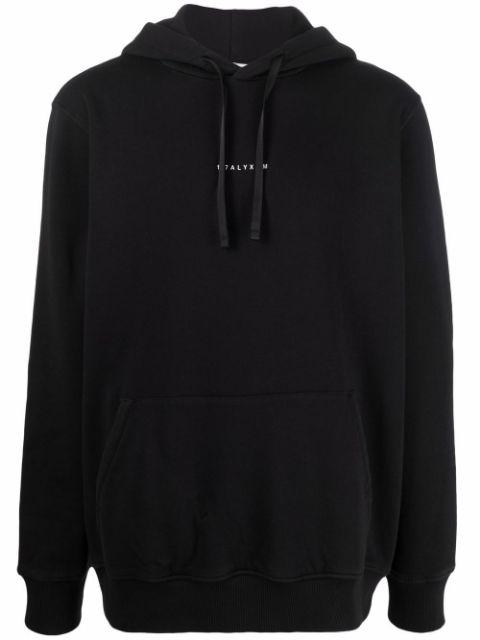 logo-print pullover hoodie by 1017 ALYX 9SM