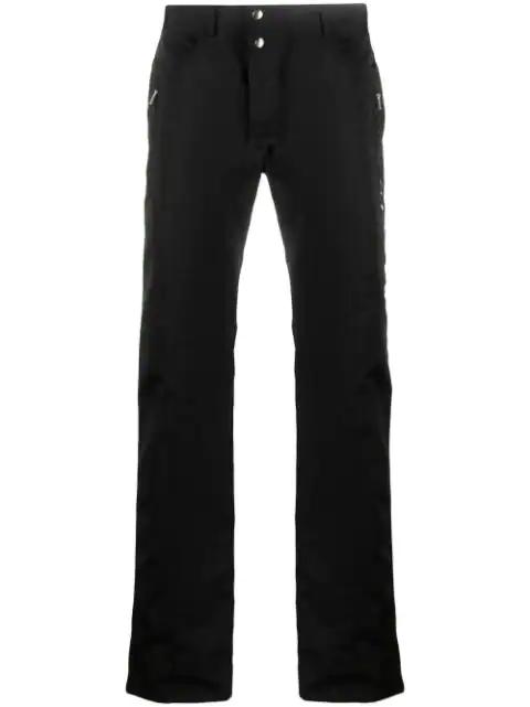 logo-print straight-leg trousers by 1017 ALYX 9SM