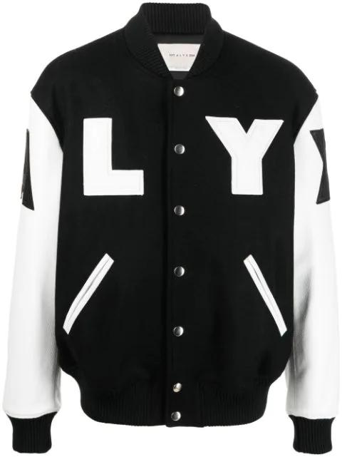 logo-print varsity jacket by 1017 ALYX 9SM